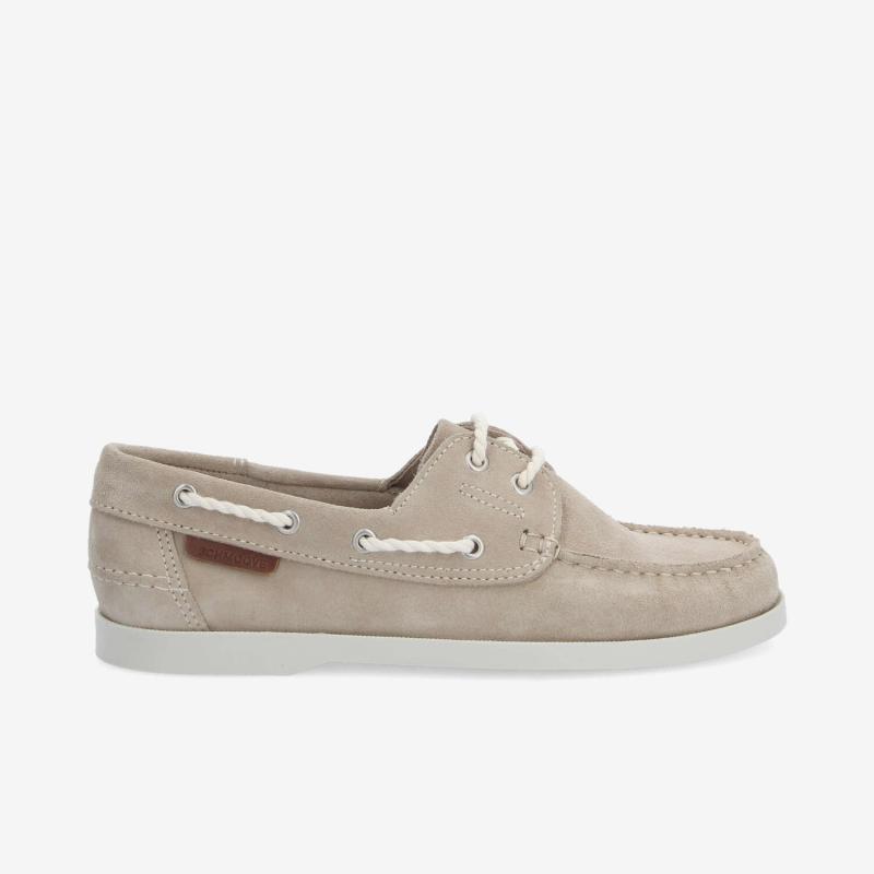 SHORE BOAT M - SUEDE - BEIGE